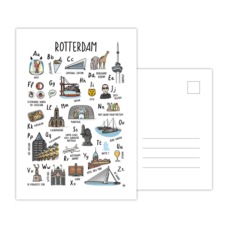 ABC Ansichtkaart Rotterdam — product photo